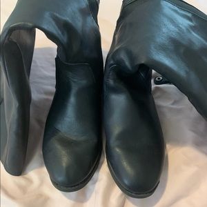 Lane Bryant wide calf knee high boots